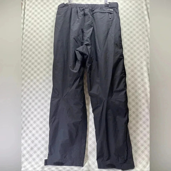REI Size XL Unisex Black Athletic Zip Pockets Outdoor Hiking Windbreaker Pants - Picture 2 of 9